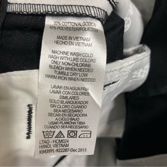 NWT Lee Men Black Classic Fit Trouser Work Uniform Dress Pants Straight Leg - Picture 9 of 9